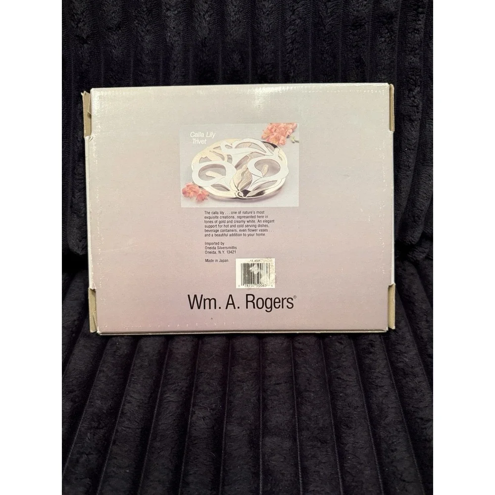 Wm. A. Rogers calla lily
